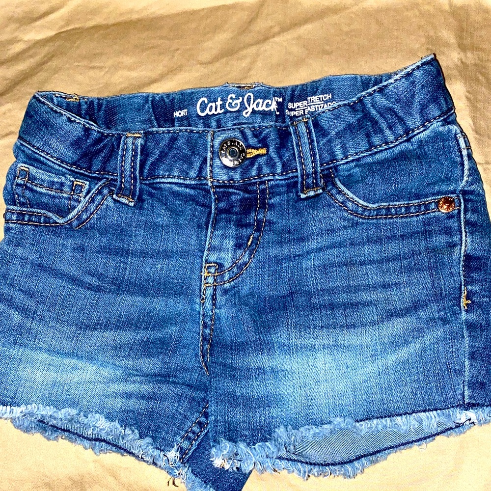 Cat and Jack Girls Denim Shorts